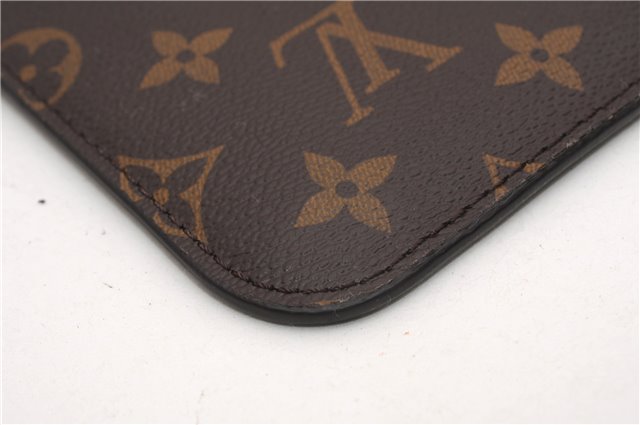 Authentic Louis Vuitton Monogram Neverfull Pouch Purse Clutch Bag LV 6558F
