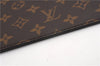 Authentic Louis Vuitton Monogram Neverfull Pouch Purse Clutch Bag LV 6558F