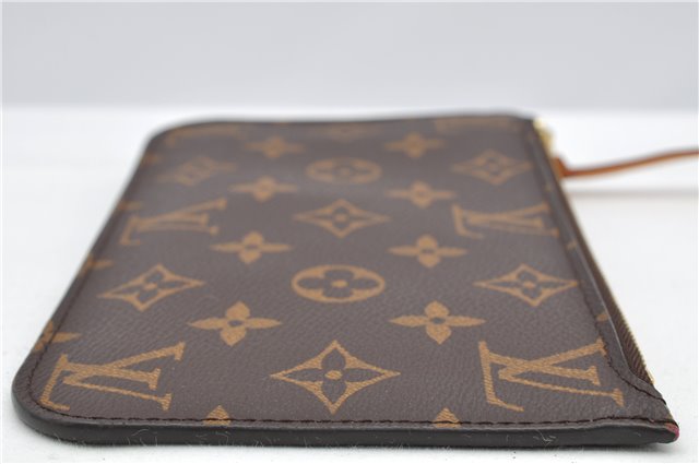 Authentic Louis Vuitton Monogram Neverfull Pouch Purse Clutch Bag LV 6560F