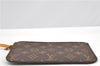 Authentic Louis Vuitton Monogram Neverfull Pouch Purse Clutch Bag LV 6560F
