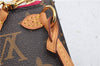 Authentic Louis Vuitton Monogram Neverfull Pouch Purse Clutch Bag Pink LV 6565F