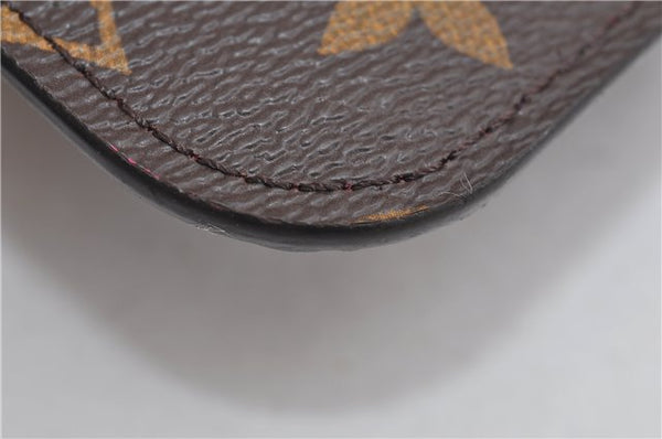 Authentic Louis Vuitton Monogram Neverfull Pouch Purse Clutch Bag Pink LV 6565F