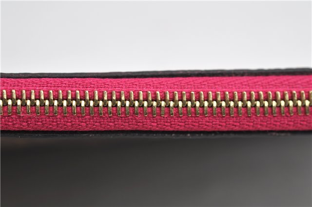 Authentic Louis Vuitton Monogram Neverfull Pouch Purse Clutch Bag Pink LV 6565F