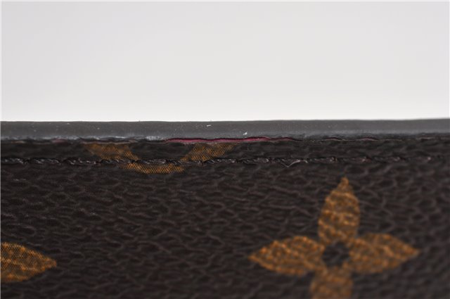 Authentic Louis Vuitton Monogram Neverfull Pouch Purse Clutch Bag Pink LV 6565F