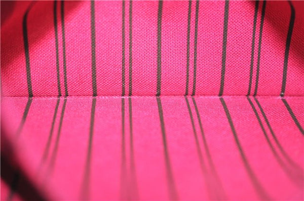 Authentic Louis Vuitton Monogram Neverfull Pouch Purse Clutch Bag Pink LV 6565F