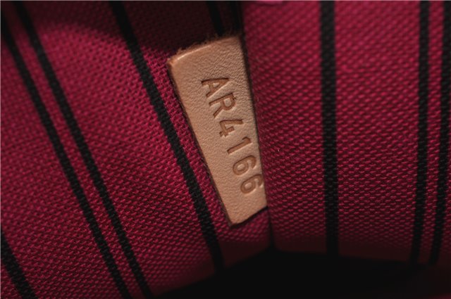 Authentic Louis Vuitton Monogram Neverfull Pouch Purse Clutch Bag Pink LV 6565F