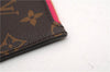 Authentic Louis Vuitton Monogram Neverfull Pouch Purse Clutch Bag Pink LV 6567F