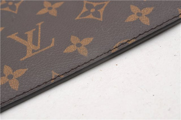 Authentic Louis Vuitton Monogram Neverfull Pouch Purse Clutch Bag LV 6569F