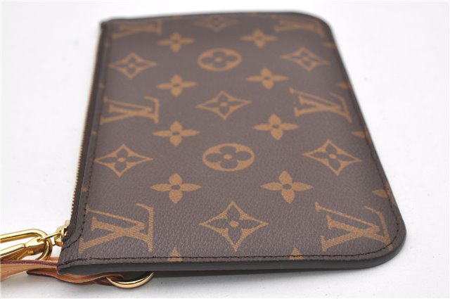 Authentic Louis Vuitton Monogram Neverfull Pouch Purse Clutch Bag LV 6572F