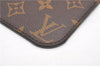 Authentic Louis Vuitton Monogram Neverfull Pouch Purse Clutch Bag LV 6572F
