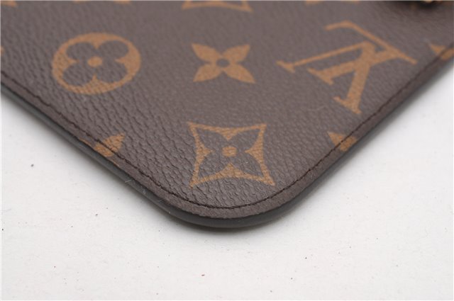 Authentic Louis Vuitton Monogram Neverfull Pouch Purse Clutch Bag LV 6572F