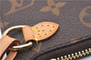 Authentic Louis Vuitton Monogram Neverfull Pouch Purse Clutch Bag LV 6572F