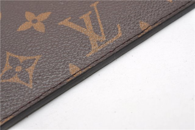 Authentic Louis Vuitton Monogram Neverfull Pouch Purse Clutch Bag LV 6572F