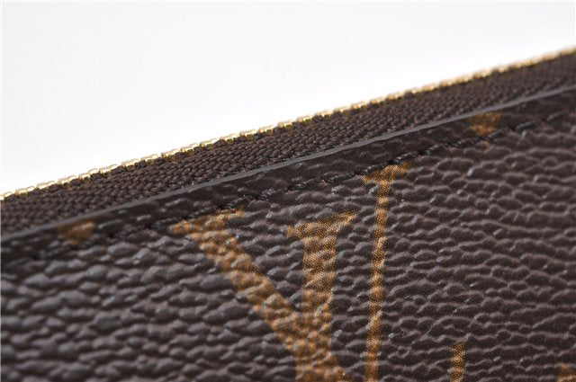 Authentic Louis Vuitton Monogram Neverfull Pouch Purse Clutch Bag LV 6572F