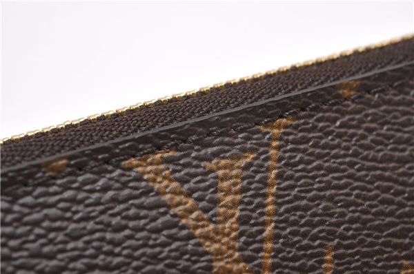 Authentic Louis Vuitton Monogram Neverfull Pouch Purse Clutch Bag LV 6572F