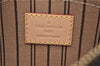 Authentic Louis Vuitton Monogram Neverfull Pouch Purse Clutch Bag LV 6572F