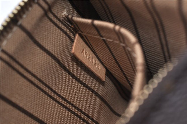 Authentic Louis Vuitton Monogram Neverfull Pouch Purse Clutch Bag LV 6572F