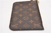 Authentic Louis Vuitton Monogram Neverfull Pouch Purse Clutch Bag LV 6573F