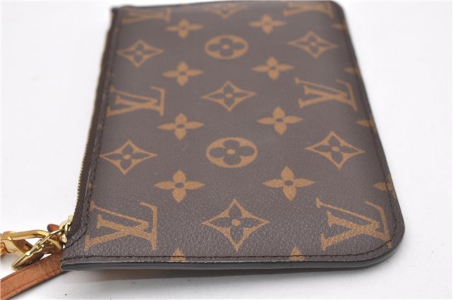 Authentic Louis Vuitton Monogram Neverfull Pouch Purse Clutch Bag LV 6573F