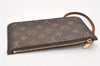 Authentic Louis Vuitton Monogram Neverfull Pouch Purse Clutch Bag LV 6573F