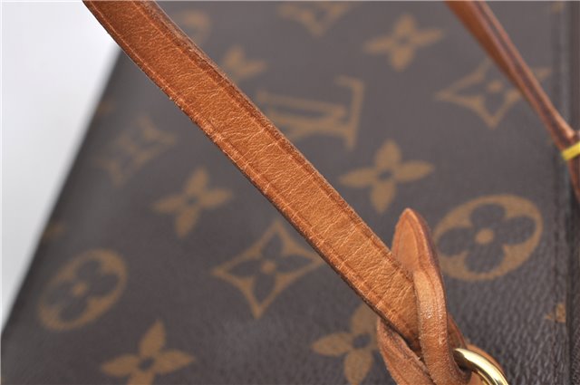 Authentic Louis Vuitton Monogram Neverfull Pouch Purse Clutch Bag LV 6573F
