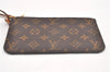 Authentic Louis Vuitton Monogram Neverfull Pouch Purse Clutch Bag LV 6573F