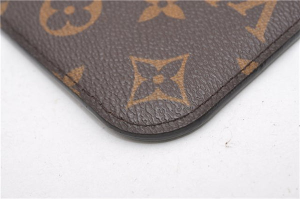 Authentic Louis Vuitton Monogram Neverfull Pouch Purse Clutch Bag LV 6573F