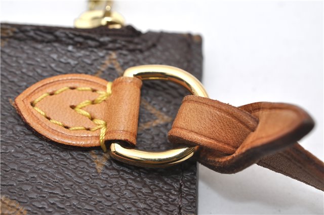 Authentic Louis Vuitton Monogram Neverfull Pouch Purse Clutch Bag LV 6573F