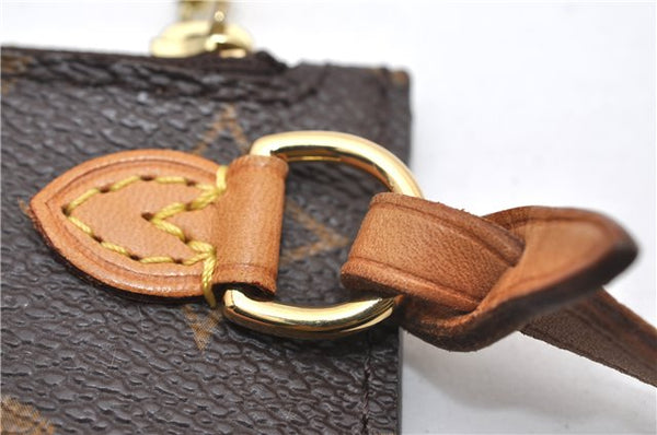 Authentic Louis Vuitton Monogram Neverfull Pouch Purse Clutch Bag LV 6573F