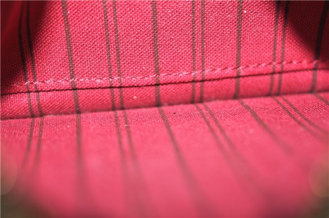 Authentic Louis Vuitton Monogram Neverfull Pouch Purse Clutch Bag LV 6573F