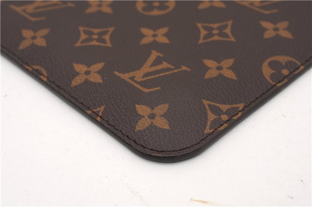 Authentic Louis Vuitton Monogram Neverfull Pouch Purse Clutch Bag Red LV 6574F