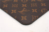 Authentic Louis Vuitton Monogram Neverfull Pouch Purse Clutch Bag Red LV 6574F
