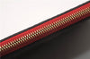 Authentic Louis Vuitton Monogram Neverfull Pouch Purse Clutch Bag Red LV 6574F