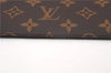 Authentic Louis Vuitton Monogram Neverfull Pouch Purse Clutch Bag Red LV 6574F