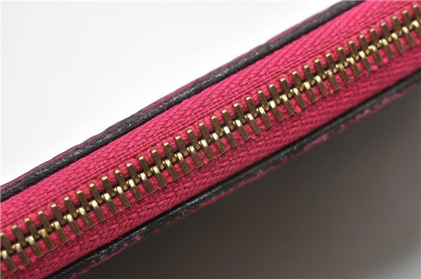 Authentic Louis Vuitton Monogram Neverfull Pouch Purse Clutch Bag Pink LV 6575F