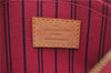 Authentic Louis Vuitton Monogram Neverfull Pouch Purse Clutch Bag Pink LV 6575F