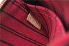 Authentic Louis Vuitton Monogram Neverfull Pouch Purse Clutch Bag Pink LV 6575F
