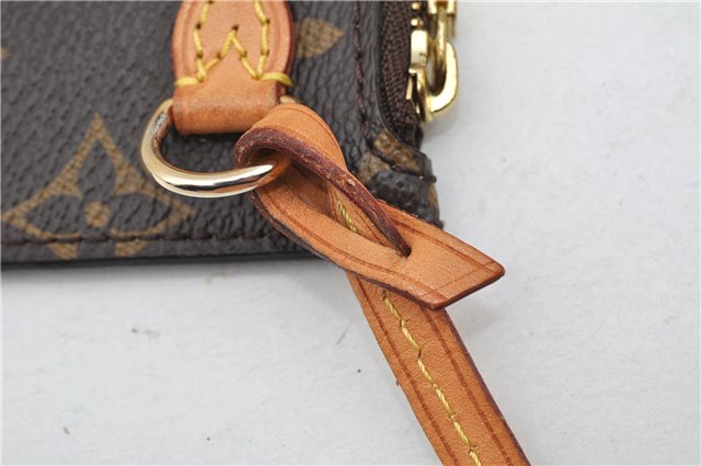 Authentic Louis Vuitton Monogram Neverfull Pouch Purse Clutch Bag LV 6576F