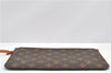 Authentic Louis Vuitton Monogram Neverfull Pouch Purse Clutch Bag LV 6576F