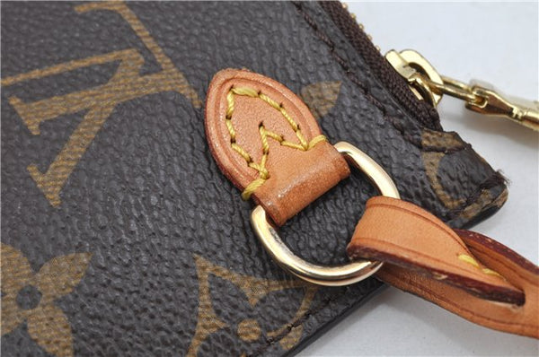 Authentic Louis Vuitton Monogram Neverfull Pouch Purse Clutch Bag LV 6576F