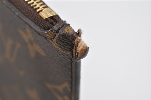 Authentic Louis Vuitton Monogram Neverfull Pouch Purse Clutch Bag LV 6576F