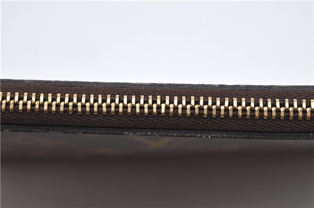 Authentic Louis Vuitton Monogram Neverfull Pouch Purse Clutch Bag LV 6576F