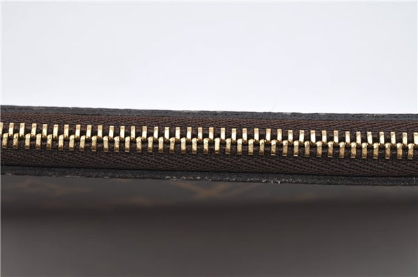 Authentic Louis Vuitton Monogram Neverfull Pouch Purse Clutch Bag LV 6576F