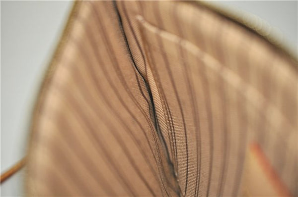 Authentic Louis Vuitton Monogram Neverfull Pouch Purse Clutch Bag LV 6576F