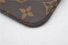 Authentic Louis Vuitton Monogram Neverfull Pouch Purse Clutch Bag Pink LV 6579F