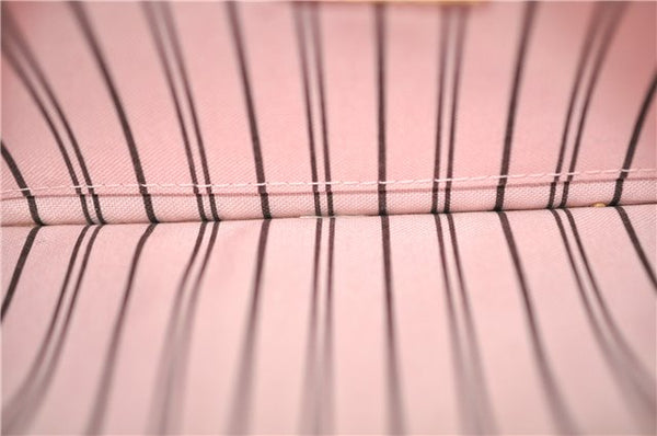 Authentic Louis Vuitton Monogram Neverfull Pouch Purse Clutch Bag Pink LV 6579F