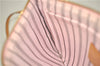 Authentic Louis Vuitton Monogram Neverfull Pouch Purse Clutch Bag Pink LV 6579F