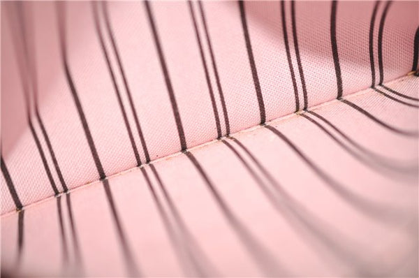 Authentic Louis Vuitton Monogram Neverfull Pouch Purse Clutch Bag Pink LV 6579F