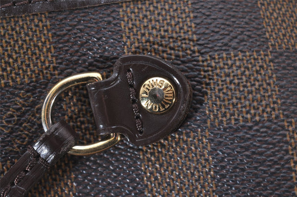 Authentic Louis Vuitton Damier Neverfull PM Shoulder Tote Bag N51109 LV 6583I