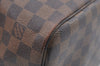 Authentic Louis Vuitton Damier Neverfull MM Shoulder Tote Bag N51105 LV 6652I